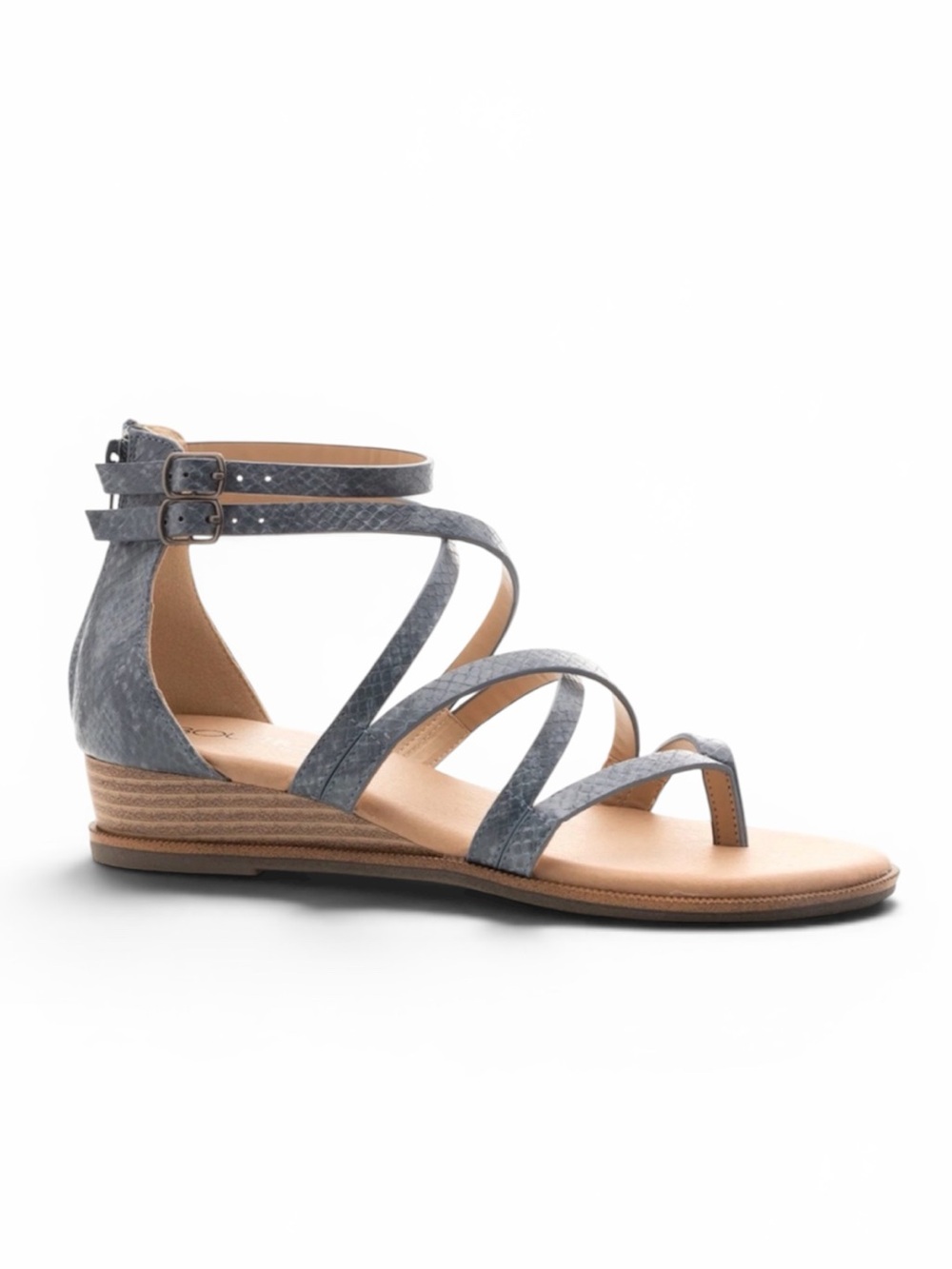 Corkys Boutique “Sweet Tea” Strappy Sandal in Blue Size 9